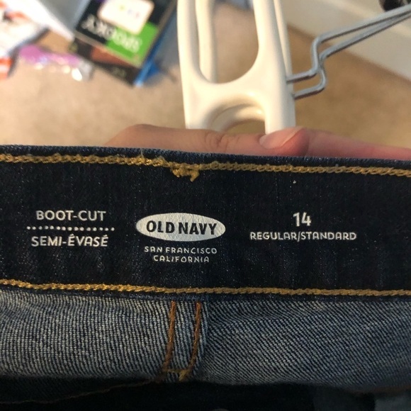 Old Navy bootcut jeans size 14 regular - Picture 7 of 7